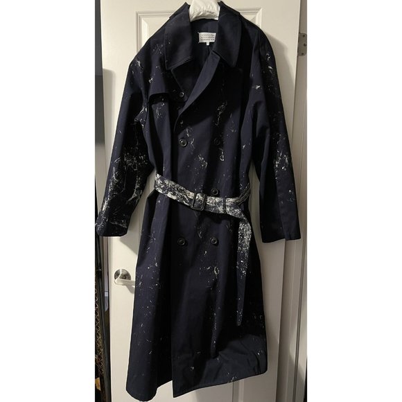 Maison Margiela Painted Trench Coat - Picture 6 of 16